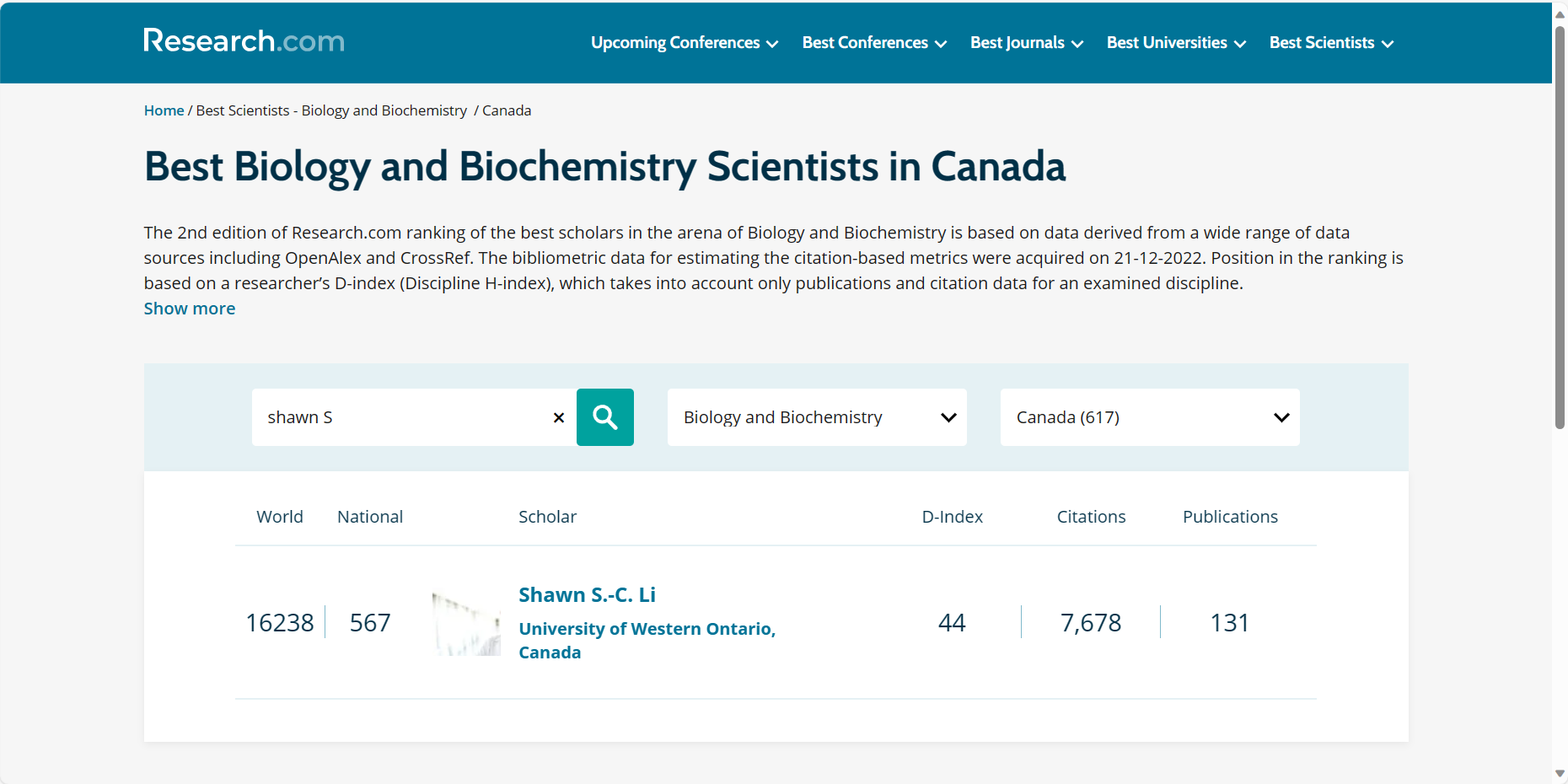 企业资讯丨嘉华药锐首席科学官李顺成教授登榜2022年度世界最顶尖科学家