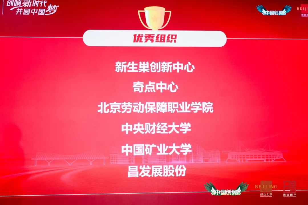 “昌聚杯”第七届“创业昌平”创业创新大赛决赛圆满收官，新生巢及四家孵化企业获奖